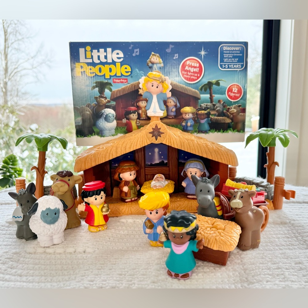Fisher-Price Little People Nativity Playset Complete